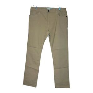 KENNETH COLE Tan Golf Pants 34x30